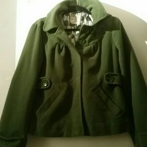 Tulle green jacket size large